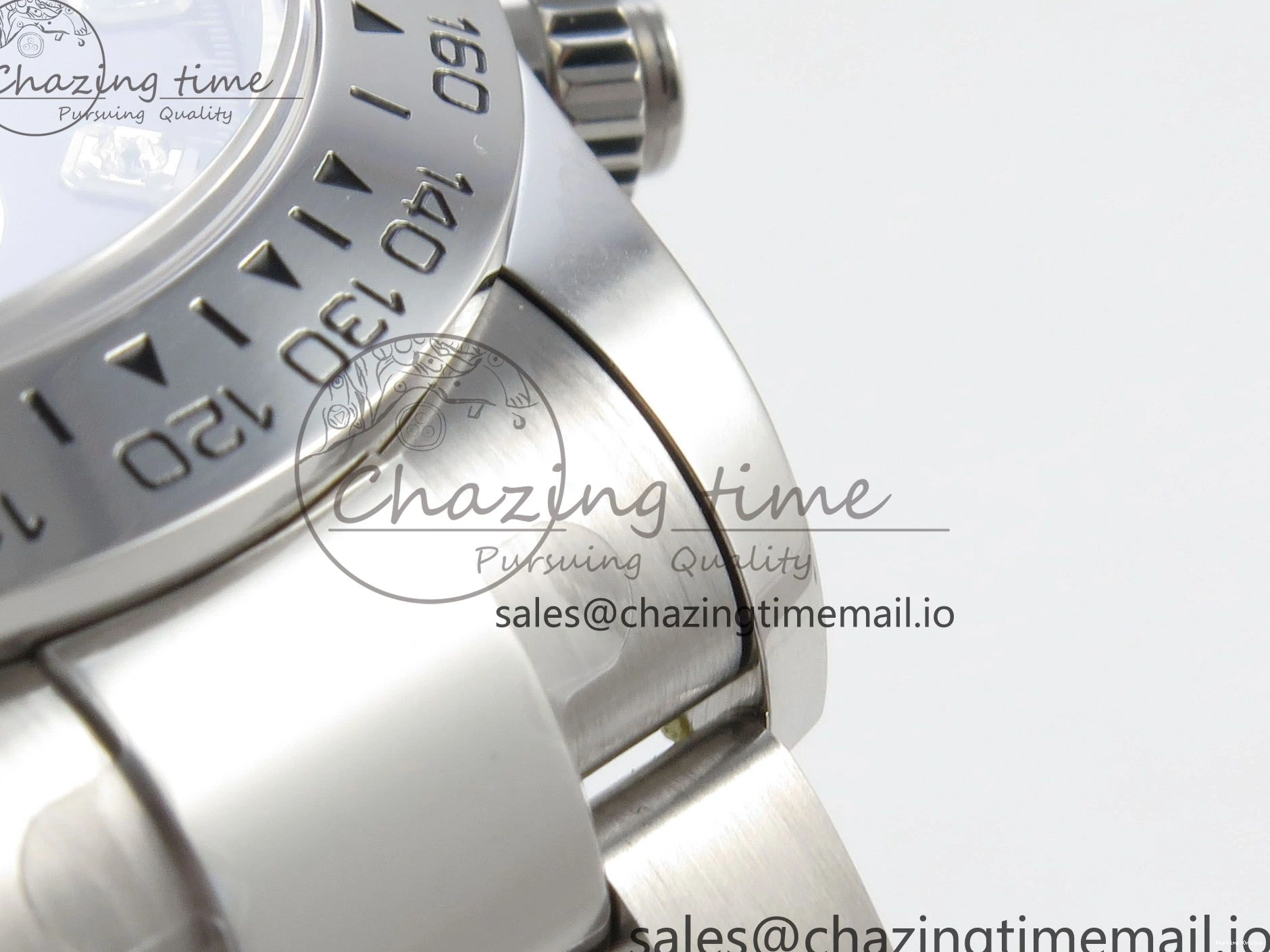 0210 Tailored Daytona 126509 Clean 1:1 Best Edition Black SS Dial on SS Bracelet Super Clone DD 255